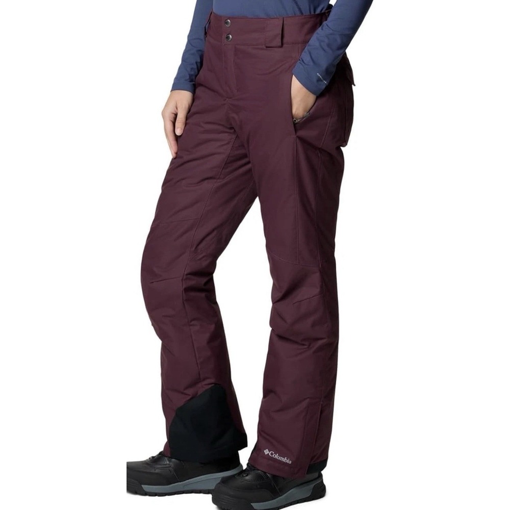 *NWT Columbia Women Size 3X Regular Bugaboo II Pant Purple Plum Snow Pants $120 - Picture 3 of 16